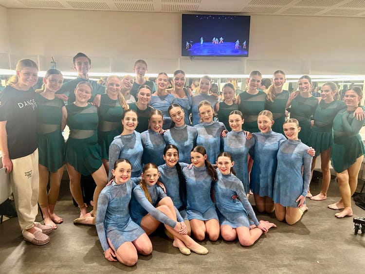 Students at Dance Festival