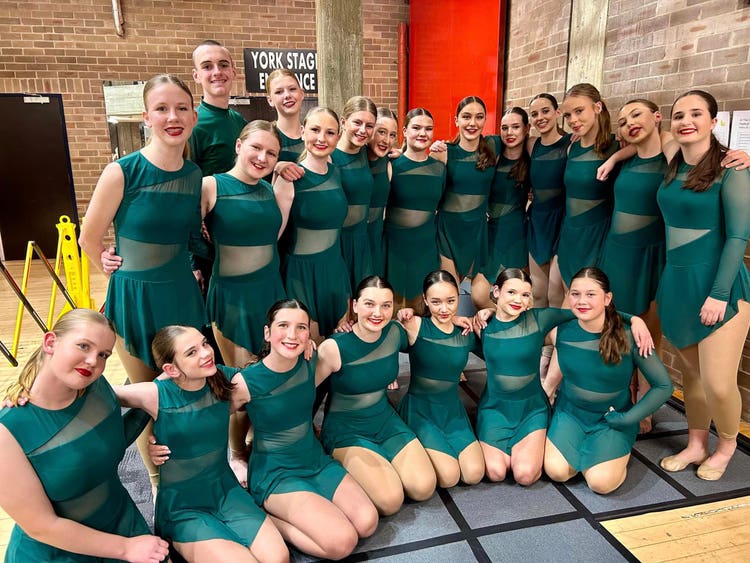 Students at Dance Festival