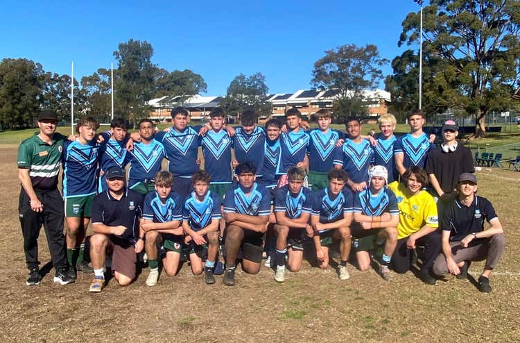 Students at League game